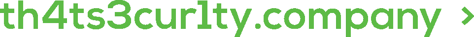 th4ts3cur1ty.company - Logo